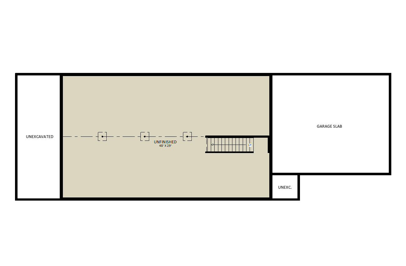 Pelican LakeLower Level Floor Plan